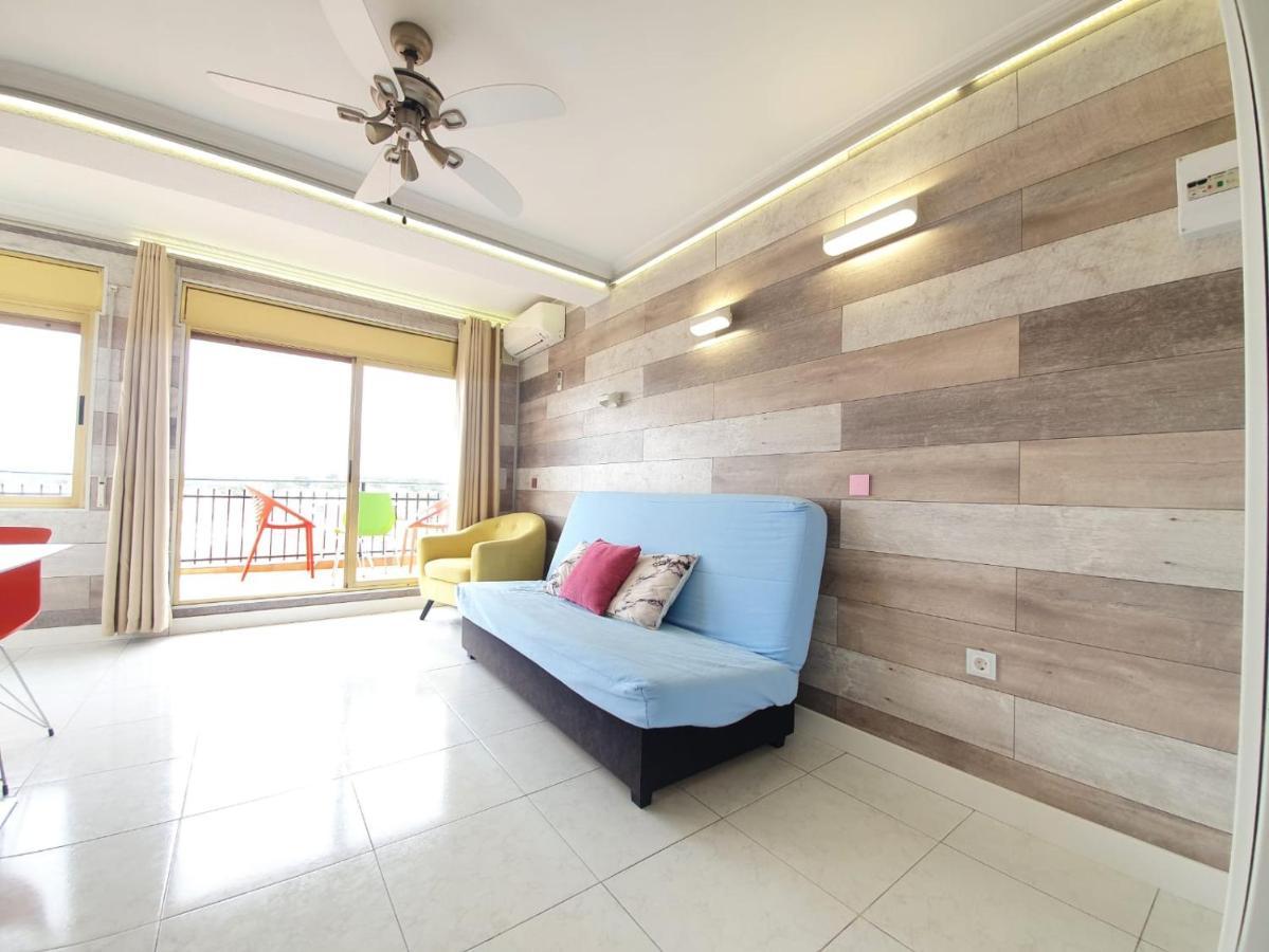 Apartamento En Salou Con Las Vistas Al Port Aventura Bagian luar foto